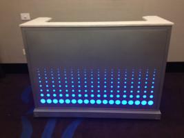 GOURMET FLEXI by R.A.P. - Cudahy, California Portable Illuminated Bar for the Hospitality Industry Custom Metal & Color Changing LumaPex